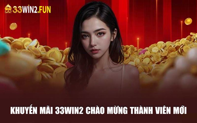 Khuyến mãi 33win2 chào mừng thành viên mới